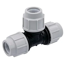 [704016] Té égal à compression 7040 PLASSON (16 mm)