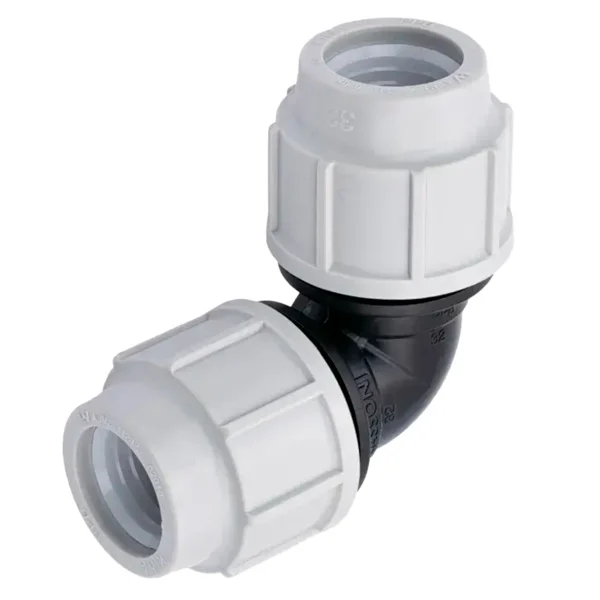 Coude à compression en polypropylène 7050 PLASSON