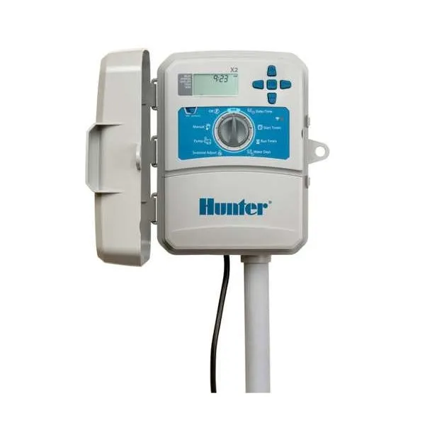 Programmateur d'arrosage extérieur Hunter X2