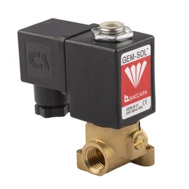 [59858955] Solénoïde 24V AC 3 voies 2 fils 16 bars GEM-SOL